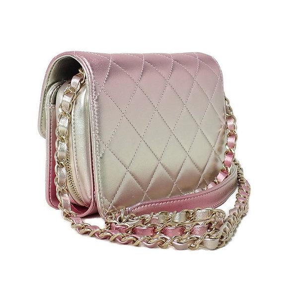 Chanel Shoulder Black Chain Matelasse Bag Mini - Picture 1 of 9